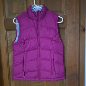 L.L. Bean Pink Puffer Vest